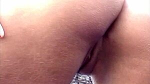 Tourist pays horny Brazilian brunette 200 bucks to film her naked ass tits and pussy in Buzios