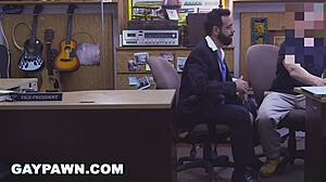 Gay Pawn Guy Fired Needs Cash Quick Sells Ass for Anal Ride on Hidden Cam