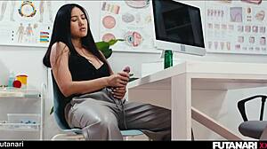 May Thai Grows Futa Cock To Fuck Redhead Doctor Hard