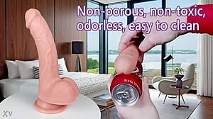 the archer realistic dual density silicone dildo by fukena 🔥🍆