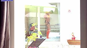 stepdad's epic masturbation fail caught on cam