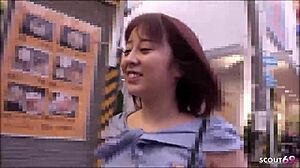 hey check out this petite japanese teen picked up for a car suck and swallow