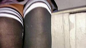pinay college girl skips class for boyfriend's cock in dorm and construction site fucks