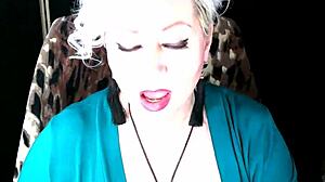 my curvy mature russian milf's perky tits heave as she fingers her big wet pussy lips wildly