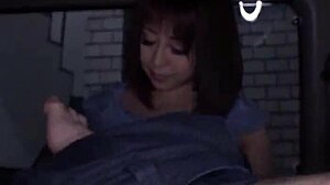 hey check out this petite japanese teen picked up for a car suck and swallow