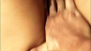 arab big ass wife gets fucked doggystyle creampie by husband friend lingerie tight pussy