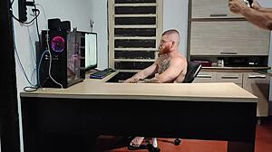 Behind scenes bareback hardcore pounding big ass squirting tattooed babe raw