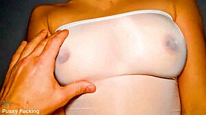 jav hairy stepmom with huge natural boobs takes massive creampie in tight pussy