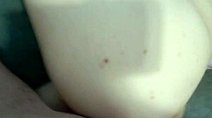 roommate masturbates her shaved pussy pov while watching movie part 5