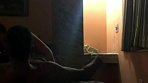 Why does this brunette crave black cock in hotel rooms?