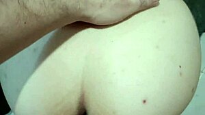 roommate masturbates her shaved pussy pov while watching movie part 5