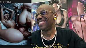 Thicc ass transgender 2b fucks 9s tight hole creampie explosion ai generated