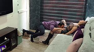 latina hotwife 😩 confesses creampie cheat hubby licks then fucks hard 💦