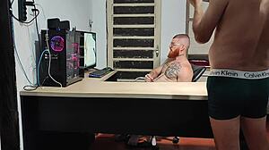 Behind scenes bareback hardcore pounding big ass squirting tattooed babe raw