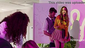 Free Use Office! Boss Bangs Pussy in Wild Group Fuck!