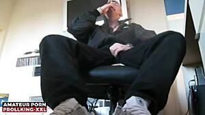 Alpha Bad Guy Prollking Jerks XXL Monster Cock in Sneakers Socks