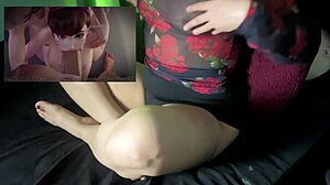 Latina Reacts To Futanari Animation Threesomes With Juicy Squirting Orgasms
