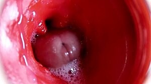 What if camera dives inside oiled pussy for 4k asmr monster cum flood view?