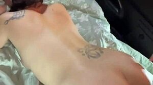 Streetwalker pigtails deepthroat blowjob fucked public cum mouth load!