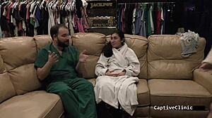 they strap me down in this hospital for remote pussy interrogation jasmine rose