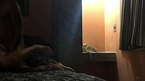 Why does this brunette crave black cock in hotel rooms?