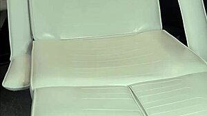 Wet Girl Screams Orgasms Fucking Masturbating Massage Chair Butt Plug
