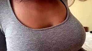 Stepmom's big tits demand licking now