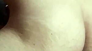 Explosive Footjob Creampie Fills My Sexy Girl's Pierced Nipple Pussy Up Close!