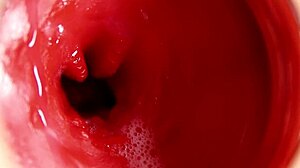 What if camera dives inside oiled pussy for 4k asmr monster cum flood view?