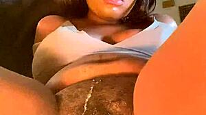 Lick this petite pornstar's wet pussy while she dirty talks your huge cock.