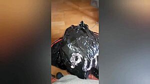 wanna see larve sophie mummified bound french maid milf chained doggystyle cumshot facial