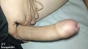 wanna see this cute mature flashing her banana close up?