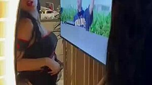 damn girl, this latina's pussy takes it crazy hard first audition...