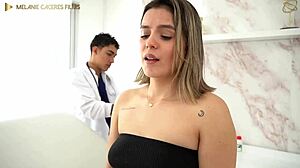 petite esposa fucks her surgeon! shocked esposo catches then joins epic curvy threesome