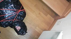wanna see larve sophie mummified bound french maid milf chained doggystyle cumshot facial