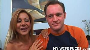 Watch Milf Wife Get Fucked Hard While Cuckold Watches