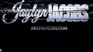 Jaylyn Jacobs in black corset deepthroats BBC then doggystyle fuck