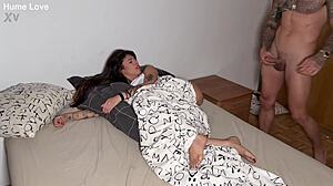 i'm the colombian maid taking rough double penetration for my pay rise loving every thrust