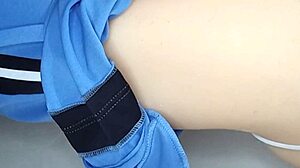 stepdad fulfills anal creampie fantasy with exquisite japanese hijastra roleplay