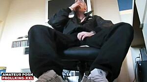Alpha Bad Guy Prollking Jerks XXL Monster Cock in Sneakers Socks