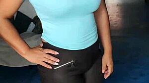 Neighbor stops by for hubby but ends up fucking me hard before he returns