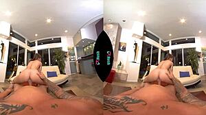 stuff that babysitter riley reid's tight hole with your cock pov