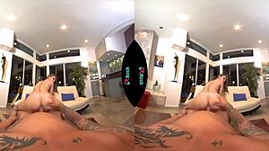 stuff that babysitter riley reid's tight hole with your cock pov