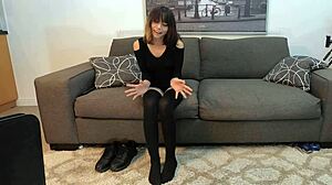 whoa candy's first porn casting at 18 looks so cute 😍