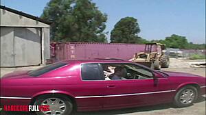 redhead savors releases from her two boyfriends