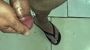 brazilian kleber masturbates hard before creampie explosion in primavera