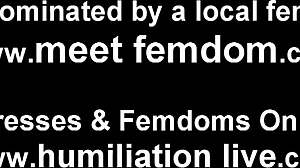 Femdom POV Roughly Smashes Balls to Bits in BDSM Fetish