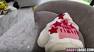 i bribe stepdad with blowjob fingering and teen sex