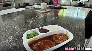 i bribe stepdad with blowjob fingering and teen sex