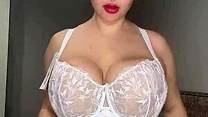 Picture my juicy big natural tits spilling out would you rip off the black or white underwear to fuck them first